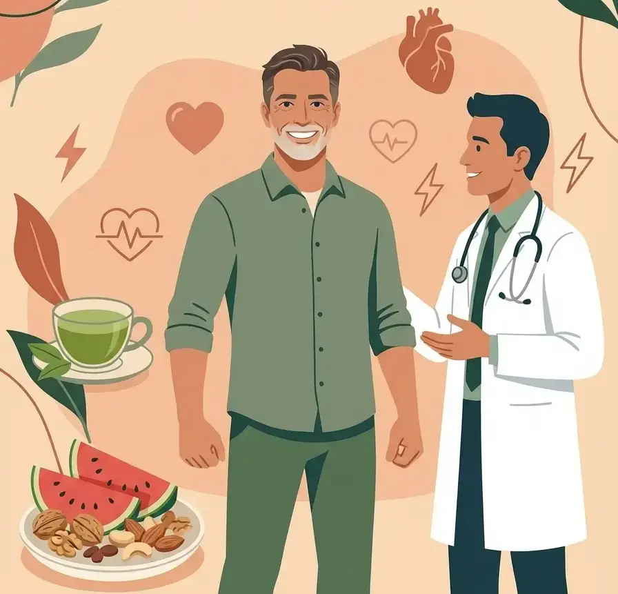 Men's health and vitality wellness